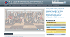 Desktop Screenshot of humphreyfellowship.org